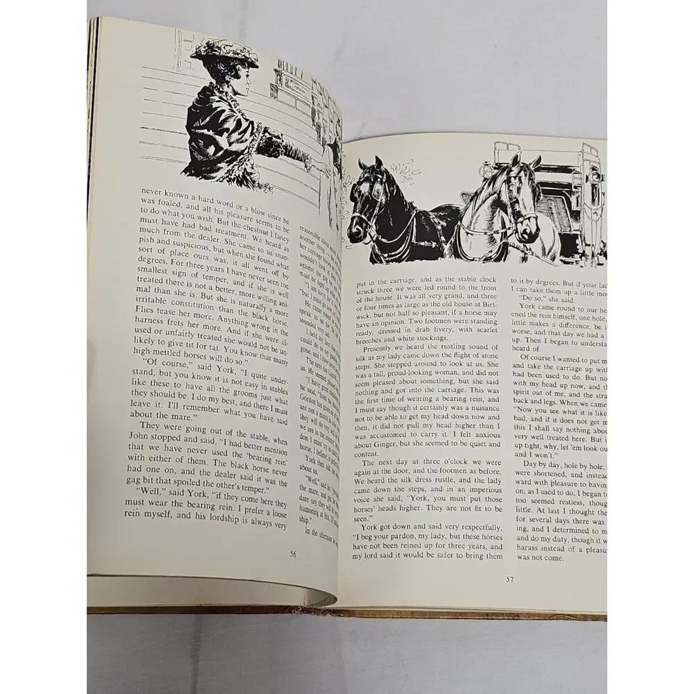 Black Beauty by Anna Sewell 1968 - Grosset & Dunlap - Illustrated - Rare - Picture 16 of 16